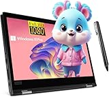 Lenovo ThinkPad L13 Yoga Gen 2, Touchscreen 2-in-1 Business Laptop, Intel Core i5-1145G7, 13.3-Inch FHD Notebook, 16GB RAM, 512GB SSD, QWERTY Keyboard, Stylus Pen, Windows 11 Pro (Renewed)