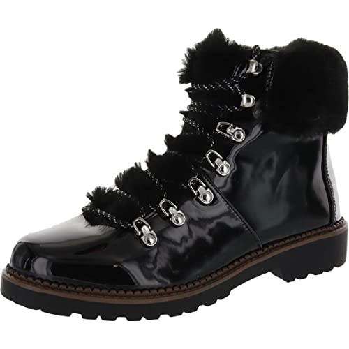 Esprit Women's Celestin Fashion Boot, Black Patent, 6 #TOP19