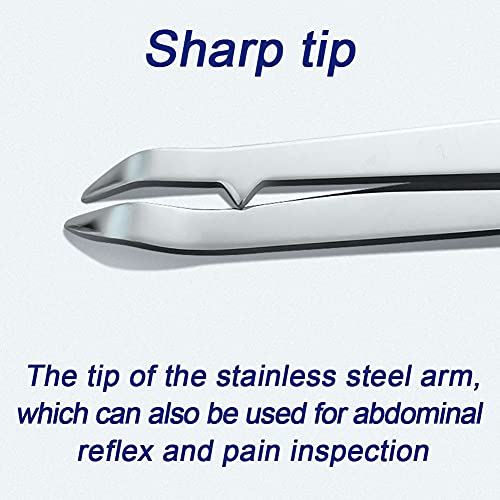 Neurologische Hamer met Schaalliniaal en Rubberen Kop Verdikking Van Roestvrij Staal Spierreflexhamer Duurzaam Niet… - Image 7