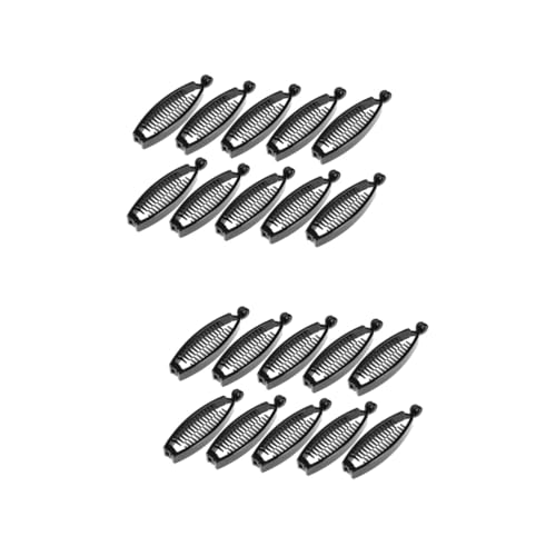 Pince à Cheveux Banane Large au Maintien Robuste Lot de 20 Clips pour Coiffure Queue de Cheval