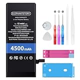 Haute Capacité -- pour iphone 12 mini batterie a une capacité de 4500 mAh, ce qui signifie que vous n'aurez pas besoin de recharger votre téléphone aussi souvent au cours de la journée. N'oubliez pas que la pleine puissance et la longévité ne sont atteintes qu'après 3 à 5 cycles complets de charge et de décharge.