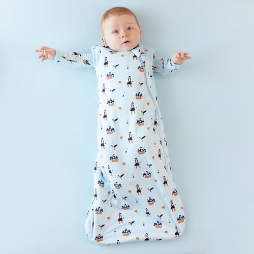 Image of KYTE BABY Sleep Bag 1.0 TOG, Rayon Made From Bamboo Wearable Blanket, Dual Zipper For Infants And Toddlers Nursery Essentials