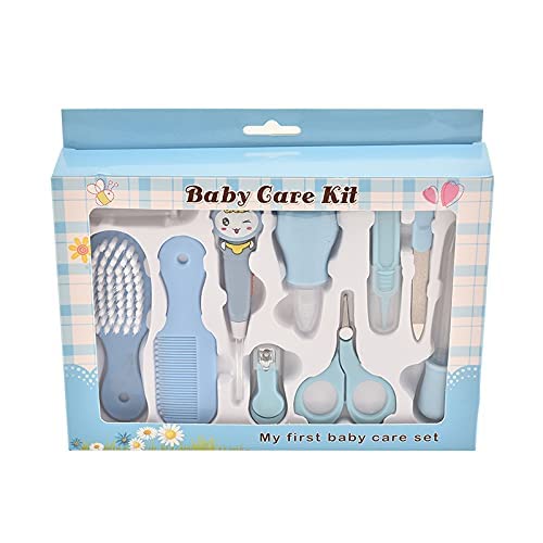 SHREVI Plastic Portable Baby Care Kit Nursery Kids Healthcare and Grooming Set Manicure and Pedicure Accessories for New Born Babies Toddler Kids-image-5