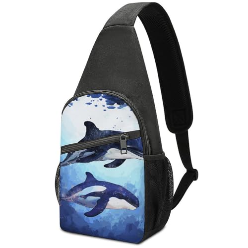 Sling Bag para mujer y hombre mochila pequeña de día miniatura 1