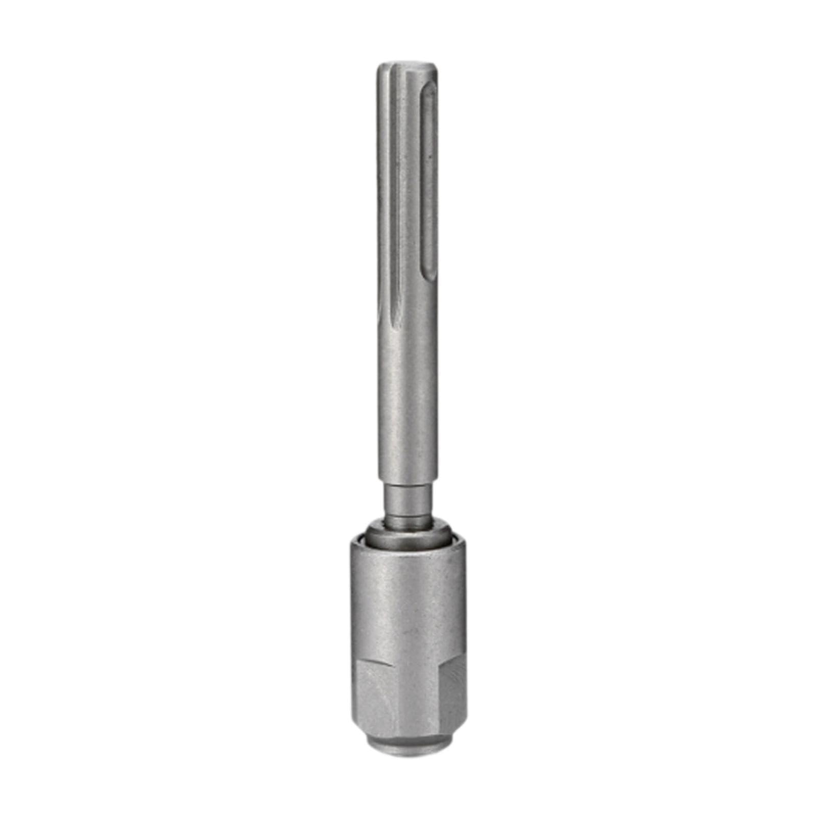 Adaptador de Taladro SDS, Portátil, Estable, Universal, para Taladros de Percusión, Conexión con Eje de Acero, Herramienta Rápida, Plata