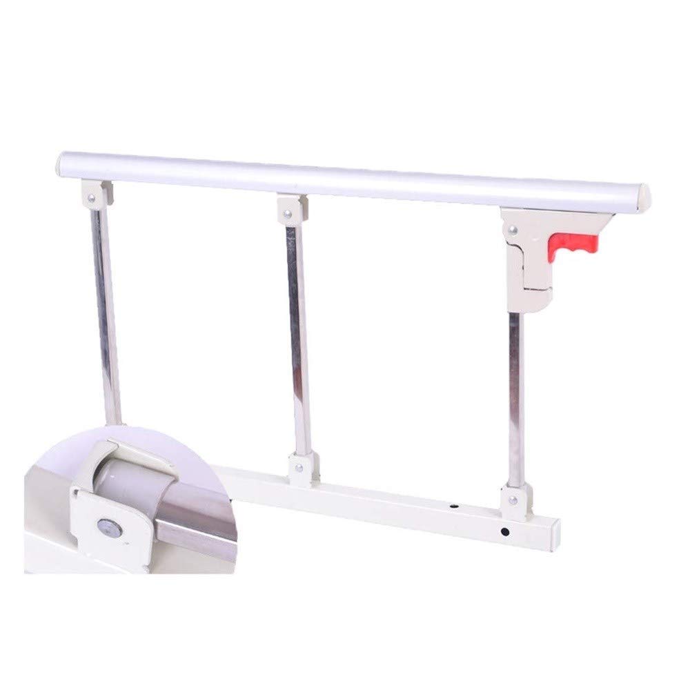 ZBBGTJK Bed Rail Safety Assist Handle Bed Railing Guard Rails For Elderly & Seniors, Adults, Folding Hospital Bedside Grab Bar Bumper Handicap Medical Assistance Devices(Color:A)