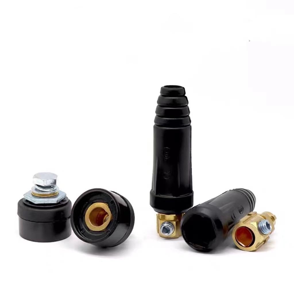10/25 - (2 Male+2 Female) | Cable Connectors | Heavy-Duty Electrical Wire Connectors | Electrical Cable Connectors | Plug Adapter and Socket for Welding Machine | - (Pack Of 2Pc)-picture-26