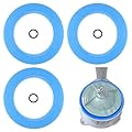 SDTC Tech Flush Valve Seal, 3 Pack Silicone Material 7301111-0070A American Standard Toilet Parts Replacement for Champion 4 and Eljer Titan 4, with O Ring