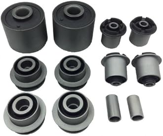NISTO Suspension 10 Front Upper Lower Control Arm Bushing For 2006-2012 Lexus IS350 GS350 GS450H GS460 2WD