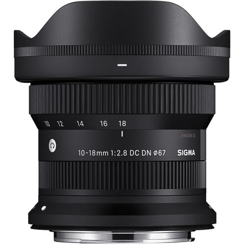 R6.9月購入Canon RF SIGMA 10-18mm F2.8 DC DN Amazon.com : Sigma 10-18mm f2.8 DC DN Contemporary Lens for Canon