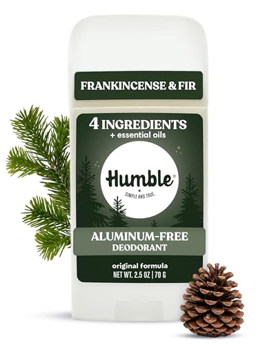 Humble Aluminum-Free Deodorant, Frankincense &amp; Fir - 1 Pack