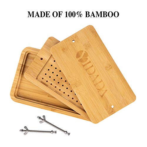 Foto von YIDADA Bambus-Tofu-Pressmaschine – Wasser-Tofu-Form, Käse-Herstellungs-Set, Käsepresse für Käseherstellung