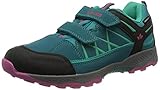 Lico Griffin Low V Unisex Kinder Cross-Laufschuh, petrol/schwarz/pink, 35 EU