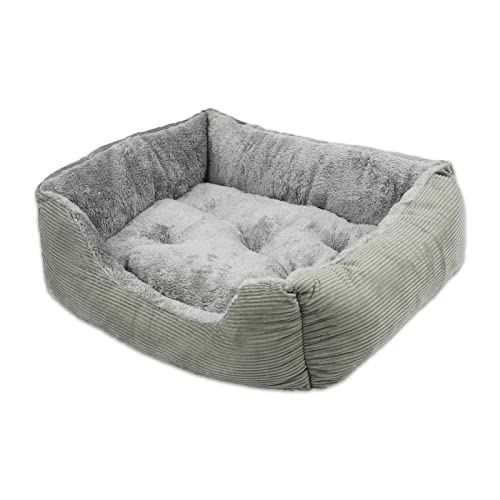 Dog Bed For Large Medium Small Dogs & Cats, Washable Large Pet Dog Bed Sofa, Soft Warm Breathable, Non-Slip Bottom (Small, Green) #TOP3