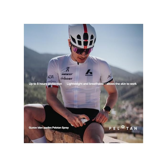 Pelotan Sunscreen SPF30 Spray 200ml Once a Day Cyclists Sun Protection - Image 3