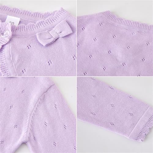 Little Girls Kids Long Sleeve Knitted Bolero Cardigan Shrug Cropped Elegant Sweaters Cropped Tops3
