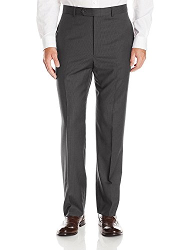GN Luciano Men's Two Button Pinstripe Modern Fit Suit 2 Piece Jacket Pant3
