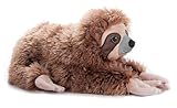 The Petting Zoo Sloth Stuffed Animal Plushie, Gifts for Kids, Earth Keeperz Wildlife Animals, Zoologee Brown Sloth Plush Toy, 14 inches