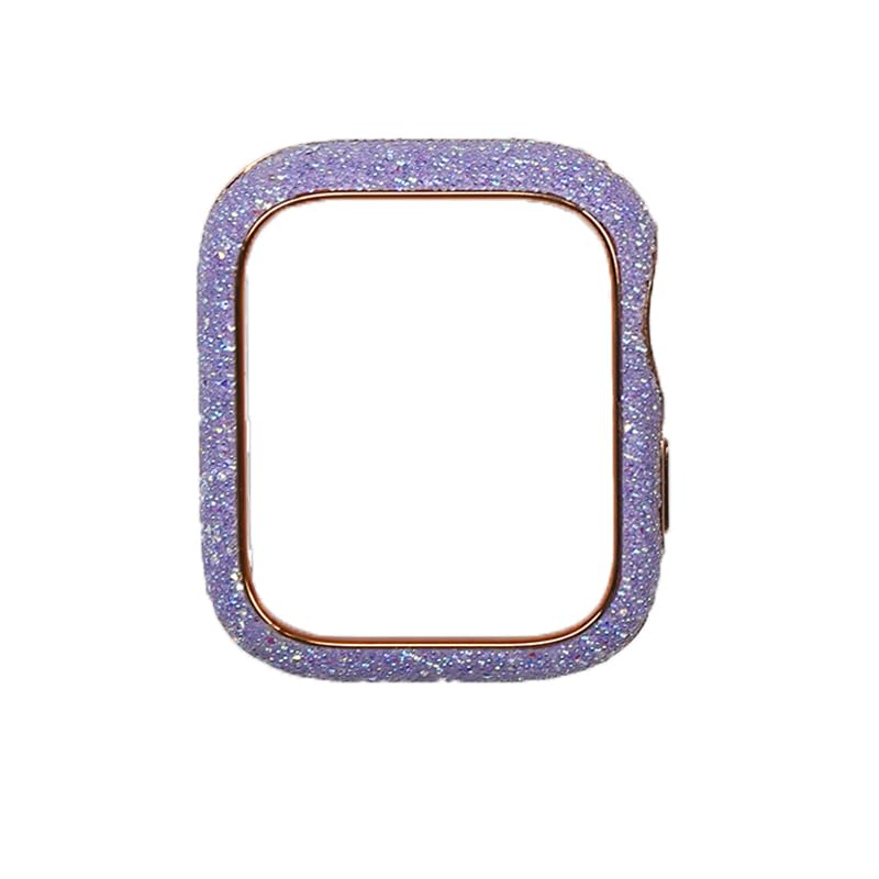 Protège-écran Apple Watch 45mm antichoc et bumper strass étincelant CZKE SE