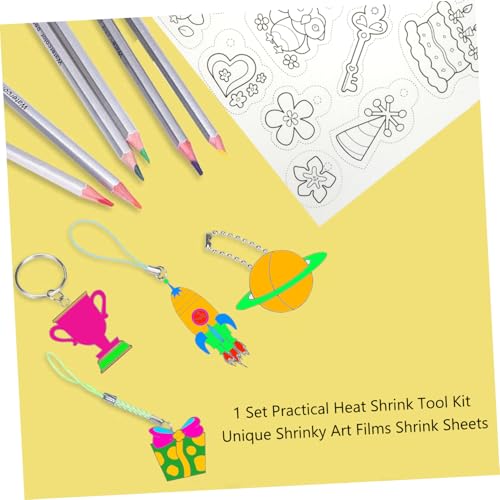 Plastique thermorétractable POPETPOP kit de rétraction feuille plastique fou - 6
