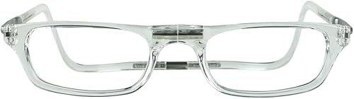 Miniatura 2 de Anteojos de lectura con sujección magnética, con estuche de microfibra de regalo, de Clic, Transparente