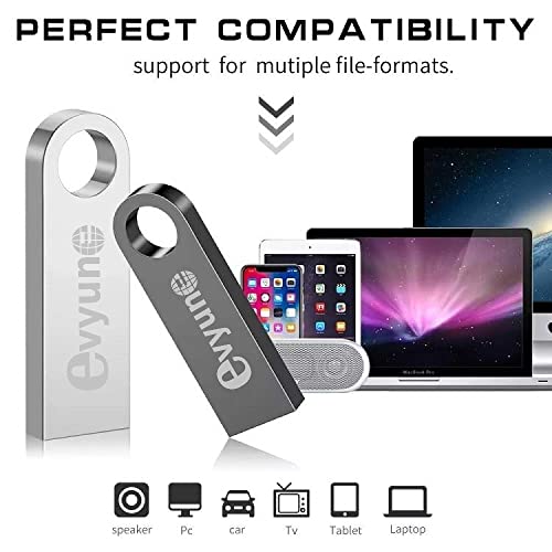 Image of Evyune Nanook USB 2.0 Metal Pen Drive Silver (16GB)
