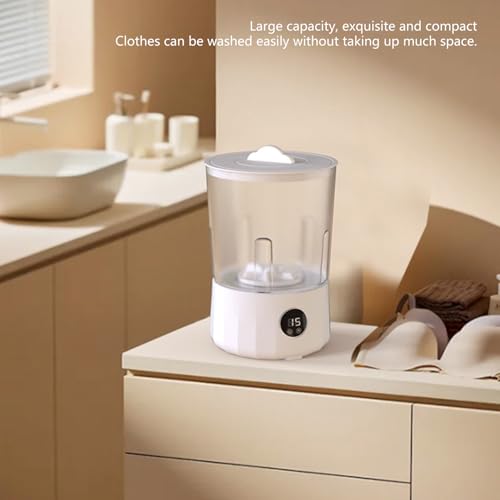 Machine à laver portable pour éliminer la corvée du linge en vacances - 2