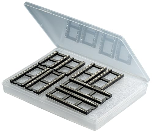 Kit de douilles DIP IC 4 en 1 pas 2.54 mm pour modules PLC et MCU - 4