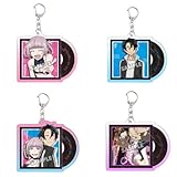 多個模様選択可 よふかし グッズ 七草ナズナ キーホルダー アクリルキーホルダー かわいい コスプレ小物 携帯 鍵 自動車 かばん ペンダント アニメ周辺 非公式 (単品2) [並行輸入品]