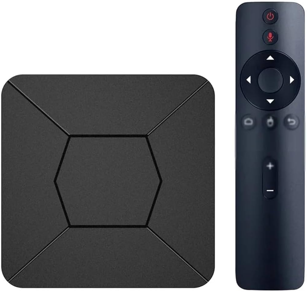 Yuattory Q5 Smart TV Box 2.4G/5G WiFi BT5.0 2G 8G 100M Android 10.0 TV Box Lecteur Multimédia Allwinner H313 4K HDR Prise UE