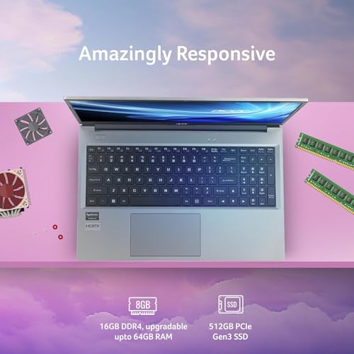 Image of Acer Aspire Lite (2025) Intel Core i5 13th Gen 1334U - (16 GB /512 GB SSD /Intel UHD Graphics /Windows 11 Home) AL15-53 Thin and Light Laptop /15.6 inch FHD Display /Steel Grey /1.5 Kg /MSO 2021 /3 Years Warranty