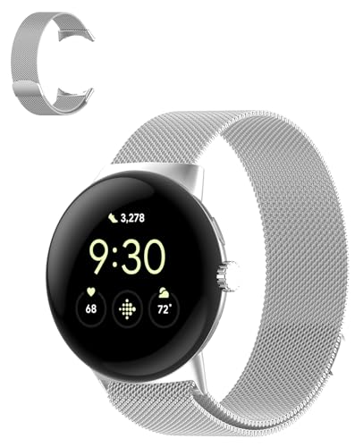 Correa para Google Pixel Watch 4 41mm Acero Inoxidable miniatura 1