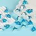 HOMICO 21 Pieces Mini Shark Sea Animals Tiny Resin Animals for Dollhouse Fairy Garden Landscape Aquarium Party Decoration