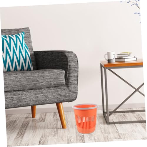 Set de 2 canecas plásticas rectangulares naranja miniatura 3