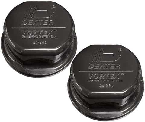Part Synergy Trailer Wheel Bearing Dust Cap Fits Hubs and Rotors Set of 2