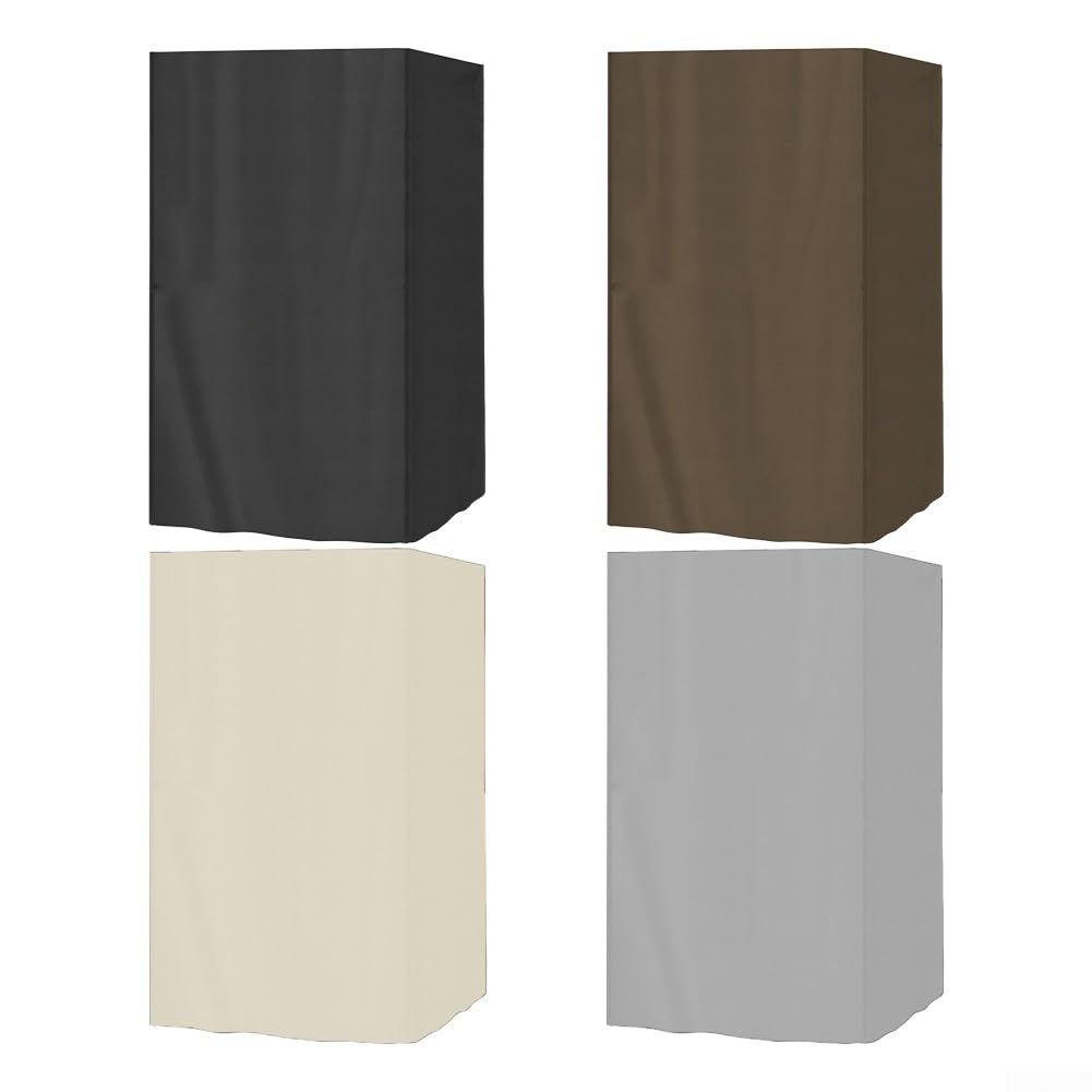 Funda de sauna resistente para exteriores para sauna de 1 a 2 personas, infrarrojos o de madera, tela Oxford impermeable con revestimiento de PVC, resistente a los rayos UV, protección