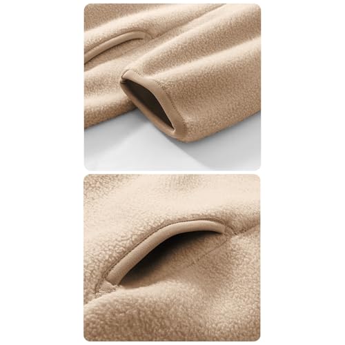 Girls Fleece Jacket Thicken Winter Warm Windproof Coat Zip Sherpa Snow Coats Outwear Solid Color Cute Jackets Clothes4