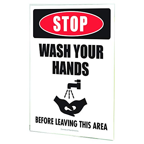 Nudell 38017Z Clear Plastic Sign Holder, Wall Mount, 11 X 17 #TOP4