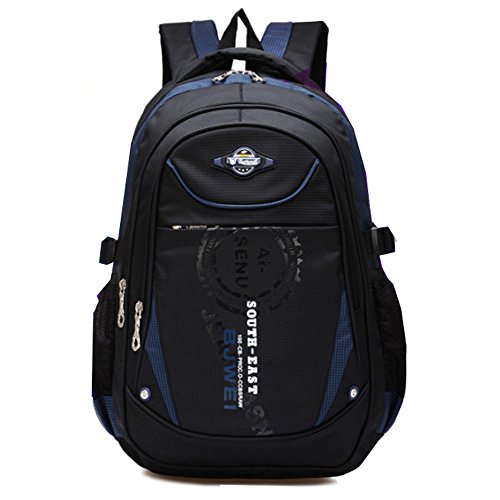 Mochila escolar para niños  estuche impermeable para estudiantes de Ellien  Azul oscuro
