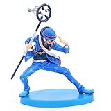 ★ Tamaño: 15 CM Action Figure Una Pieza De Animación De Caracteres Usopp Azul Modelo De La Decoración Estatua 15cm