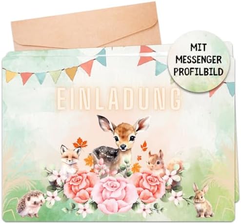 12x Einhorn Einladungskarten DIY - Kindergeburtstag Einladungen DIN A6 Zum Selbstgestalten