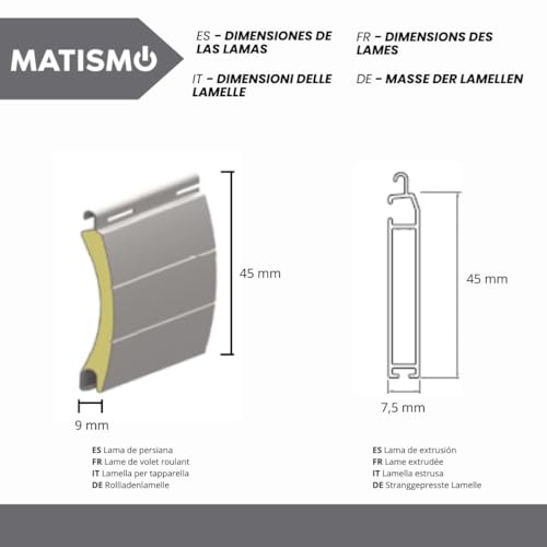 Volet roulant aluminium sur mesure isolant léger et anti-tempête - 4