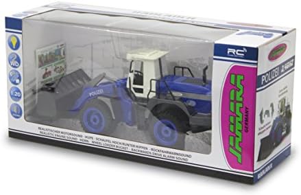 Jamara 410018 1:20 Scale 2.4 GHz Wheel Loader Polizei Vehicle - 5