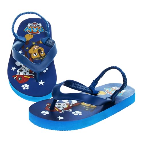 Image of Nickelodeon Girls Boys character flip flops sandals kids water shoes - Paw Patrol Blues Clues Baby Shark - thong beach slides summer slip on quick dry toddler little kid