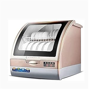 ‘Portable vaatwasser aanrecht, mini vaatwasser met 5L ingebouwde watertank, geen aansluiting nodig, 6 programma’s, 360…