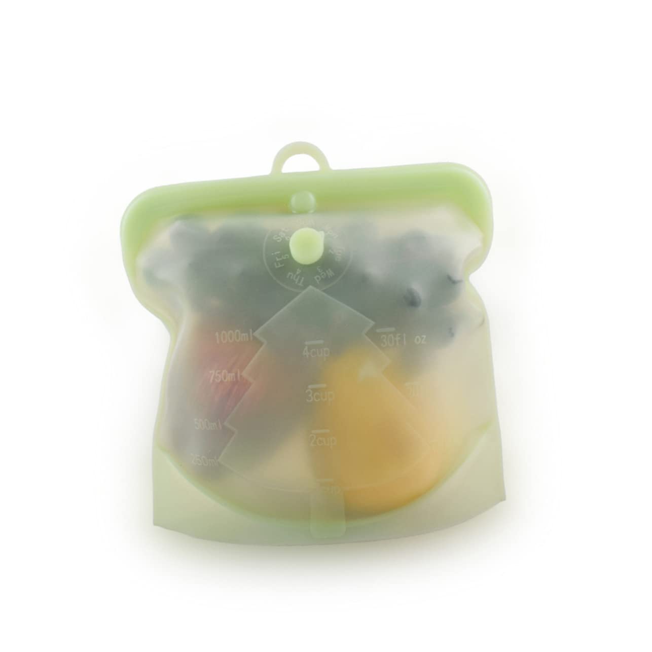 Sacchetti Per Alimenti in Silicone Autosigillanti Sacchetti Per Congelatore A Tenuta Stagna Per Carni Snack Cereali Frutta Casuali