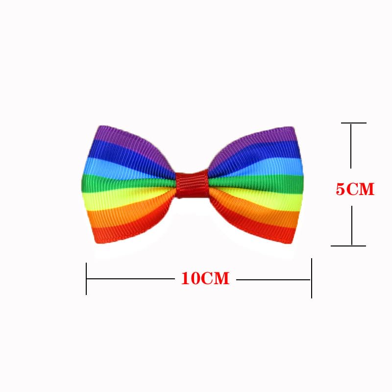 Clips de arco iris para bebé e ideas de peinados para la guardería 5