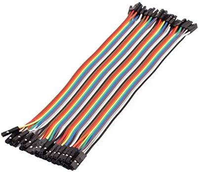 20cm 8 inches Multicolored 40pin Female to Female Breadboard Jumper Wires Cables Kit(20 cm 8 zoll Bunt 40pin Buchse zu Buchse Breadboard Jumper Drähte Bandkabel Kit image 3