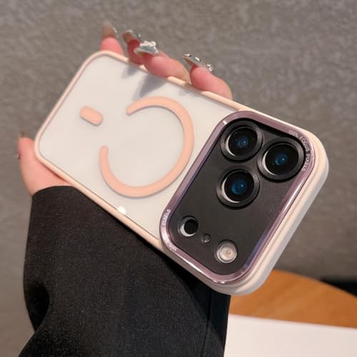 Plus de câbles cassés grâce à l'étui de protection magnétique pour iPhone 17 Rose P