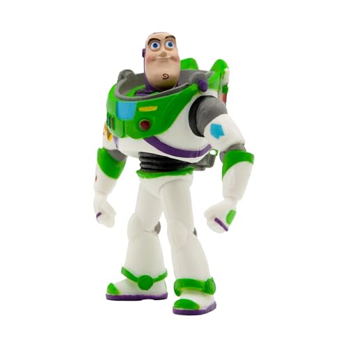 Bullyland 12760 - Figura do jogo, Walt Disney Toy Story 3, Buzz l'Light, cerca de 9,3 cm de altura, figura pintada à mão, sem PVC, para que as crianças brinquem com fantasia.